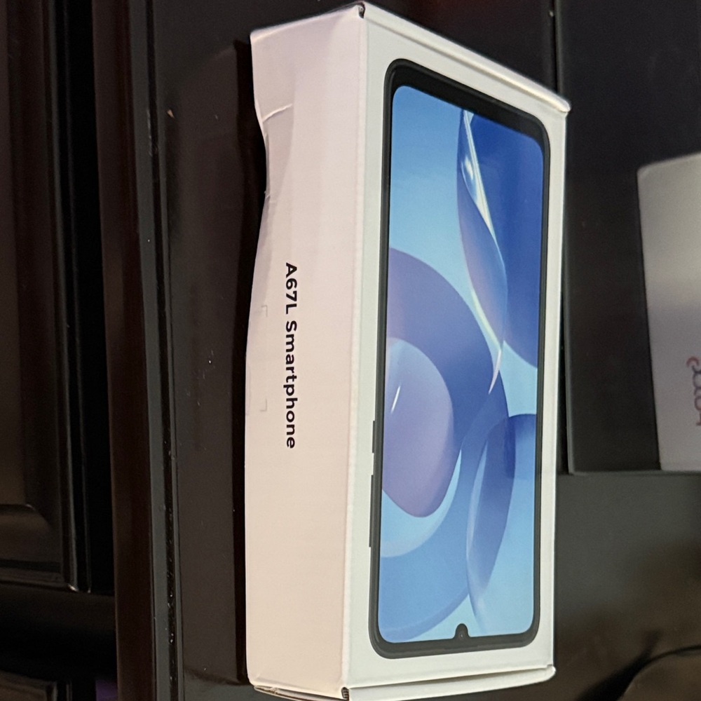 NIB-Fox A67L Smartphone - Black and Blue